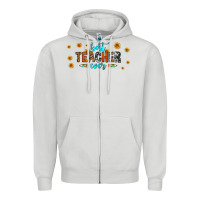 Dove Grey best teacher ever 16oz libbey glass Zipper Hoodie - HRA Design Shop