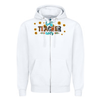 Best Teacher Ever 16oz Libbey Glass Zipper Hoodie | Teevron