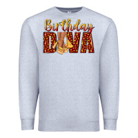 Heather Grey birthday diva Premium Sweatshirt - NancyCooperArtShop