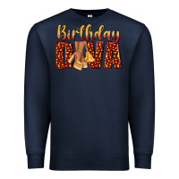 Navy birthday diva Premium Sweatshirt - NancyCooperArtShop