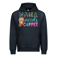 Navy Mama Needs Coffee Bbs Urban Hoodie - BundleAndBundleShop