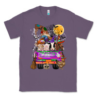 Lavender Hallloween Farm animals Truck Classic Tee - CowhideDigitalArt