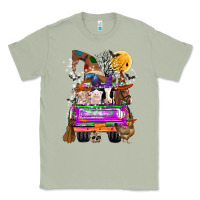 Matcha Hallloween Farm animals Truck Classic Tee - CowhideDigitalArt
