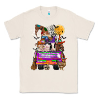 Natural Hallloween Farm animals Truck Classic Tee - CowhideDigitalArt
