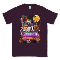Plum Hallloween Farm animals Truck Classic Tee - CowhideDigitalArt