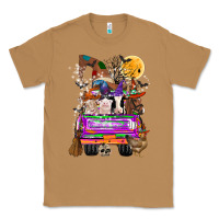 Toasted Coconut Hallloween Farm animals Truck Classic Tee - CowhideDigitalArt
