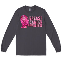 Smoke Breast Cancer Awareness with Coffee Cup Long Sleeve Tee - texasbilliewilder