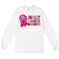 Breast Cancer Awareness With Coffee Cup Long Sleeve Tee | Teevron