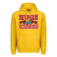 Lemon hugs and kisses valentines Premium Hoodie - AdoDesignShop