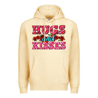 Pina Colada hugs and kisses valentines Premium Hoodie - AdoDesignShop