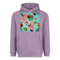 Lavender summer vibes seamless pattern Heavyweight Hoodie - BundleAndBundleShop