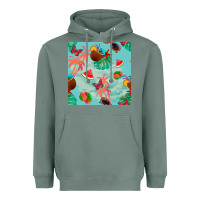 Sage summer vibes seamless pattern Heavyweight Hoodie - BundleAndBundleShop