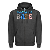 Charcoal Heather american babe Zipper Hoodie - HRA Design Shop