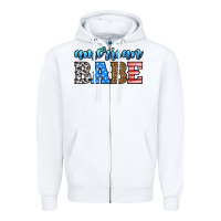 White american babe Zipper Hoodie - HRA Design Shop