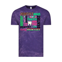 Cloud Purple dentist tooth Vintage Tee - texasbilliewilder