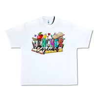White teacher squad Urban Heavy Tee - Zillion Design Studio