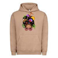 Pigment Burro Beach Hair Afro Messy Bun Bbs Urban Hoodie - BundleAndBundleShop
