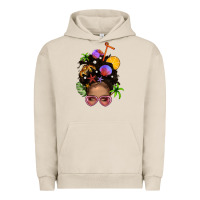 Pigment French Oak Beach Hair Afro Messy Bun Bbs Urban Hoodie - BundleAndBundleShop