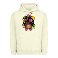 Pigment Pistachio Beach Hair Afro Messy Bun Bbs Urban Hoodie - BundleAndBundleShop