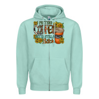Seafoam coffee Zipper Hoodie - RacoonDesign