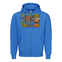 True Royal coffee Zipper Hoodie - RacoonDesign
