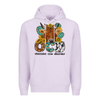Lilac obsessive cow disorder Premium Hoodie - NancyCooperArtShop