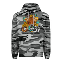 Slate Camo obsessive cow disorder Premium Hoodie - NancyCooperArtShop