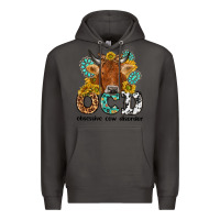 Smoke obsessive cow disorder Premium Hoodie - NancyCooperArtShop