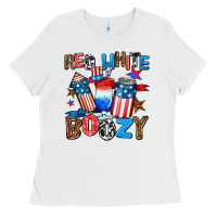 White red white boozy Ladies Tee - AdoDesignShop