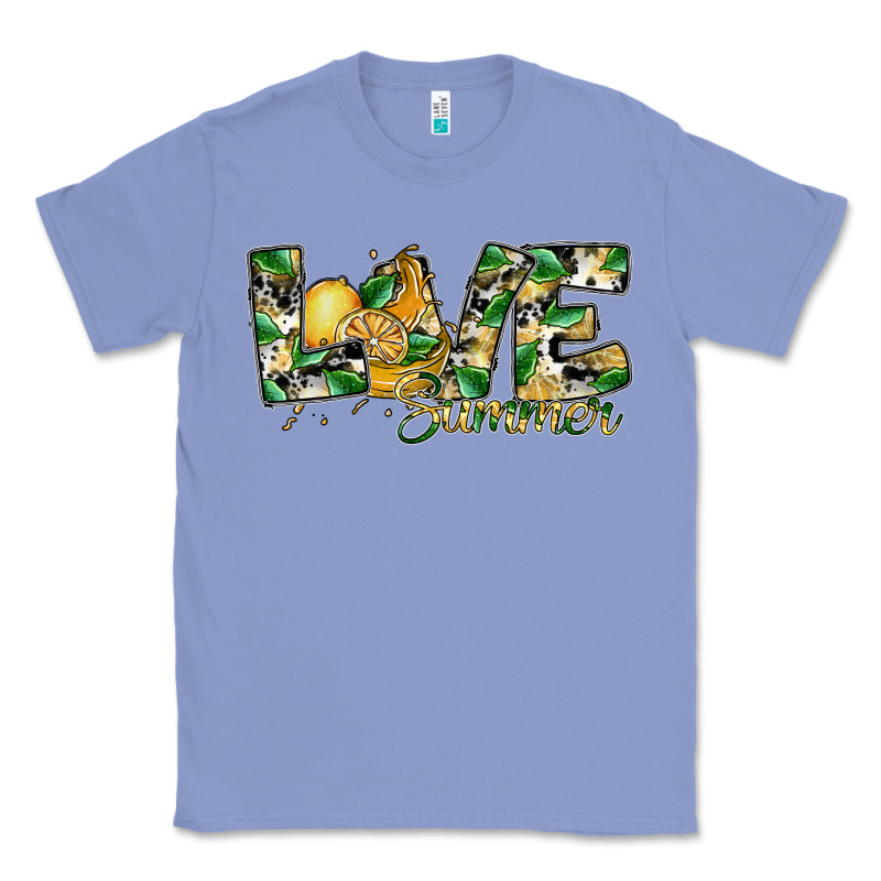 Love Summer Lemon Classic Tee by SublimationCraftShop | Teevron