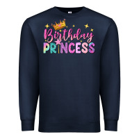 Navy birthday princess Premium Sweatshirt - NancyCooperArtShop