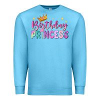 Ocean Blue birthday princess Premium Sweatshirt - NancyCooperArtShop