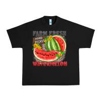 Black farm fresh watermelon Urban Heavy Tee - Zillion Design Studio
