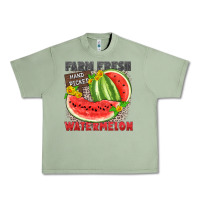 Oil Green farm fresh watermelon Urban Heavy Tee - Zillion Design Studio