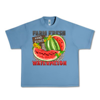 Pebble Blue farm fresh watermelon Urban Heavy Tee - Zillion Design Studio