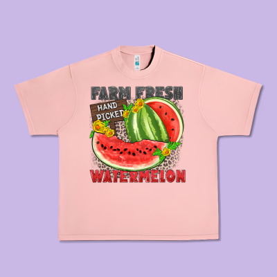 Urban Heavy Tee farm fresh watermelon