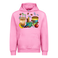 Fuchsia Pink School Boy Coffee Cup Bbs Urban Hoodie - BundleAndBundleShop