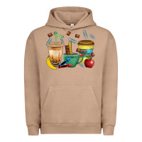 Pigment Burro School Boy Coffee Cup Bbs Urban Hoodie - BundleAndBundleShop