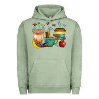 Pigment Oil Green School Boy Coffee Cup Bbs Urban Hoodie - BundleAndBundleShop