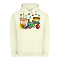 Pigment Pistachio School Boy Coffee Cup Bbs Urban Hoodie - BundleAndBundleShop