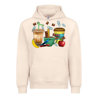 Sandshell School Boy Coffee Cup Bbs Urban Hoodie - BundleAndBundleShop