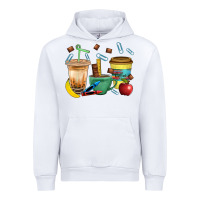 White School Boy Coffee Cup Bbs Urban Hoodie - BundleAndBundleShop