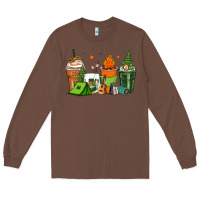 Chestnut camping coffee cups Long Sleeve Tee - Zillion Design Studio