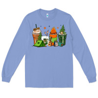 Colony Blue camping coffee cups Long Sleeve Tee - Zillion Design Studio