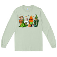 Matcha camping coffee cups Long Sleeve Tee - Zillion Design Studio