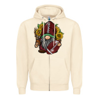 Sandshell football gnome Zipper Hoodie - RacoonDesign