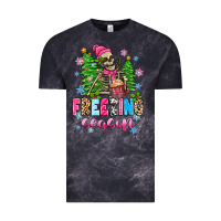 Cloud Black freezing season skeleton Vintage Tee - Zillion Design Studio