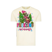 Vintage Arctic freezing season skeleton Vintage Tee - Zillion Design Studio