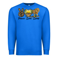 True Royal peace love lions Premium Sweatshirt - LillyAllenDesigns