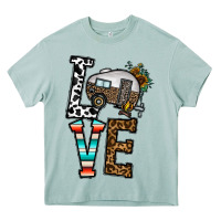 Arona love caravan Heavy Core Tee - CowhideDigitalArt